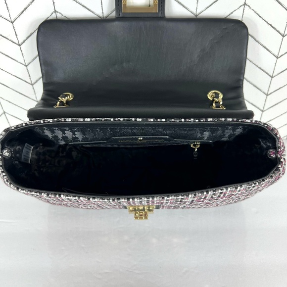 Karl Lagerfeld Tweed Shoulder Crossbody Agyness - Picture 8 of 10